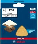 Bosch Expert Schleifblatt C470 93 mm x 93 mm K160 5 St&uuml;ck