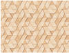 Bricoflor 3D Tapete Mit Dreiecken In Holzoptik Moderne Vliestapete Geometrisch Für