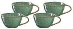 Leonardo Matera Kaffeetassen 290 ml 4er Set Gr&uuml;n