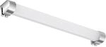 Briloner LED-Wandleuchte 1-flammig Chrom 4,3 cm x 3,2 cm x 33,2 cm