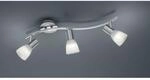 Trio LED-Spot 3er Levisto Nickel matt