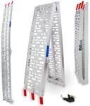 TRUTZHOLM 1 x Auffahrrampe Klappbar 228 cm Tragkraft 340 kg inkl. Spanngurt