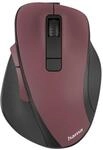 Hama Optische 6-Tasten-Funkmaus MW-500 Ergonomisch Bordeaux