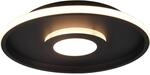 Trio LED-Deckenleuchte Ascari 68 mm x 400 mm x 400 mm Schwarz Matt