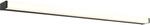 Trio LED-Wandleuchte Fabio 38 mm x 1.200 mm x 79 mm Schwarz Matt