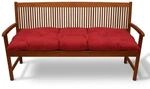 Beautissu Flair BK Bankpolster 120x50x8cm Rot