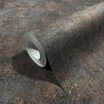 Marburg Vliestapete in Leicht Gl&auml;nzender Betonoptik Uni Schwarz-Kupfer FSC&reg;