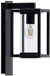 Lucande Wandleuchte Au&szlig;en Ferda 9619192 Spritzwassergesch&uuml;tzt Modern in Schwarz aus