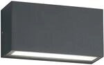 Trio LED-Wandleuchte Trent 50 mm x 140 mm x 70 mm Anthrazit