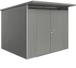 Biohort Metall-Ger&auml;tehaus AvantGarde Gr. A6 quarzgrau-metallic Doppelt&uuml;r