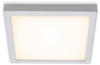 Briloner LED-Decken-& Wandlampe Fire Chrom Matt 21 W Warmweiß 30x30 cm