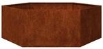 vidaXL Pflanzk&uuml;bel Rostig 138x120x45 cm Cortenstahl 823677