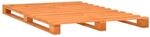 vidaXL Palettenbett Braun Massivholz Kiefer 180x200 cm619034