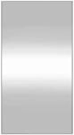 vidaXL Wandspiegel 50x100 cm Glas Rechteckig 350451