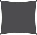 vidaXL Sonnensegel Oxford-Gewebe Quadratisch 2,5x2,5 m Anthrazit 135081