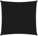 vidaXL Sonnensegel Oxford-Gewebe Quadratisch 3x3 m Schwarz 135742