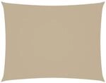 vidaXL Sonnensegel Oxford-Gewebe Rechteckig 2,5x4 m Beige 135152