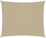 vidaXL Sonnensegel Oxford-Gewebe Rechteckig 4x6 m Beige 42294