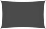 vidaXL Sonnensegel Oxford-Gewebe Rechteckig 2x5 m Anthrazit 135094