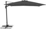 Doppler Ampelschirm Active Green Edition 310 cm x 210 cm Anthrazit