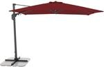 Doppler Ampelschirm 310 cm x 210 cm Bordeaux mit Kurbelmechanik