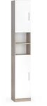 Vicco Badschrank Luis Sonoma/Wei&szlig; 32 x 190 cm