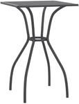 vidaXL Gartentisch Anthrazit 50x50x72 cm Stahlgitter 362730