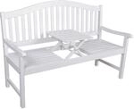Garden Pleasure Bank Singapur 62 cm x 104 cm x 150 cm Wei&szlig; FSC&reg;