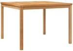 vidaXL Garten-Esstisch 110x110x77 cm Massivholz Teak 316637