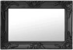 vidaXL Wandspiegel im Barock-Stil 60x40 cm Schwarz 320331