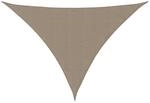 vidaXL Sonnensegel Oxford-Gewebe Dreieckig 3x4x5 m Taupe 135448