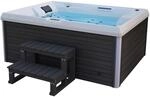 Home Deluxe Whirlpool Stream f&uuml;r 3 Personen 211 x 156,5 x 74,05 cm