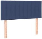 vidaXL Kopfteil Blau 90x5x78/88 cm Stoff 346220