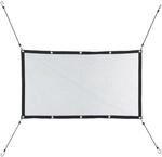 Relaxdays Auto Trennnetz f&uuml;r Hunde PP Gummi Schwarz Universell 65 cm x 115 cm...