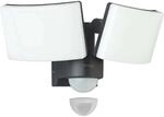 Oktaplex LED Au&szlig;enstrahler mit Sensor Cali Dos Schwenkbar IP65 Warmwei&szlig; mit Master