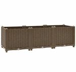 vidaXL Hochbeet 120x40x38 cm Polypropylen 836299