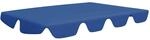 vidaXL Ersatzdach f&uuml;r Hollywoodschaukel Blau 188/168x145/110 cm 312090