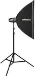 Walimex Pro Newcomer 300W Set Studioblitz Softbox Lampenstativ Led Studiolicht
