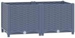 vidaXL Hochbeet 80x40x38 cm Polypropylen 643922