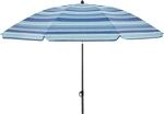 Derby Balkonschirm COMO &Oslash; 165 cm Blau-Mix mit Knickfunktion