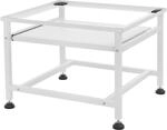ML-Design Waschmaschinen-Untergestell mit Ablage Wei&szlig; 62,5x53,5x45 cm