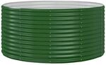 vidaXL Garten-Hochbeet Gr&uuml;n 140 x 140 x 68 cm Verzinkter Stahl 319088