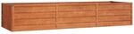 vidaXL Hochbeet Rostig 240x80x45 cm Cortenstahl 1399443