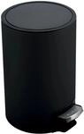 Spirella Kosmetikeimer Riku 5, Schwarz