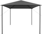 vidaXL Pavillon 3x3 m Anthrazit Stoff und Stahl 180 g/m2