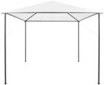 vidaXL Pavillon 3x3x2,9 m Wei&szlig; 180 g/m2