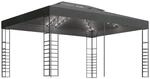 vidaXL Pavillon mit LED-Lichterkette 3x4 m Anthrazit Modell 1
