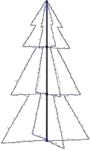 vidaXL Weihnachtskegelbaum 200 LEDs Indoor Outdoor 98x150 cm