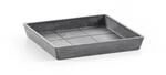 Ecopots Untersetzer Rotterdam Eckig Grau 22 cm x 2,6 cm