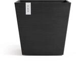 Ecopots Pflanztopf Rotterdam Dunkelgrau 45,4 cm x 44 cm